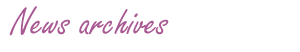 News archives